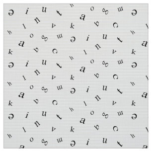 Letters Stof