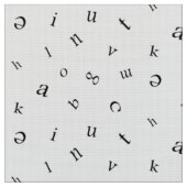 Letters Stof (Close Up)