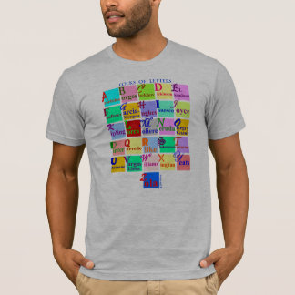 LETTERS T-SHIRT