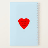 Letters to my Cat Memorial Journal Rainbow (Verso)