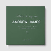 Letters To My Custom Grief Loss Sympathy Journal (Recto)