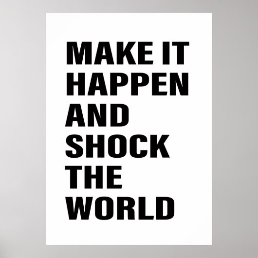 Lettert Art Success Life Tips Word Text Art T-Shir Poster (Voorkant)