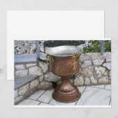 Lettertype gebruikt in Baptism Invitation Kaart (Voorkant / Achterkant)