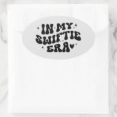 lettertypestijl ovale sticker (Tas)