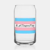 #Let'ThemPlay Drapeau Transgenre Athlètes (Recto)
