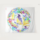 Letting Go Tapestry Wandkleed (Voorkant (horizontaal))