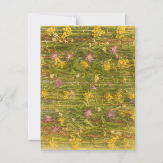 Lettische wilde bloemen – Natuur behouden Briefkaart