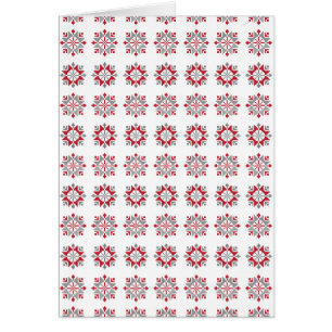 Letton motif géométrique du soleil du matin VII