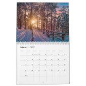 Lettonie paysages photo Calendrier (Feb 2027)