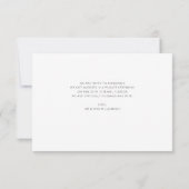 lettrage moderne faire-part mariage (Dos)