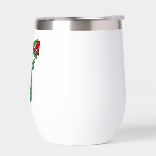 Lettre A Alligator Bodysuit Bébé. Alpe d'animal mi (Gauche)