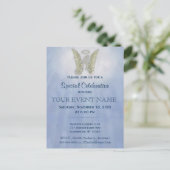 Lettre A Angel Monogramme Invitation (Debout devant)