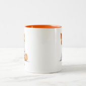 Lettre A Chat Alphabet Monogramme Café Mug (Centre)