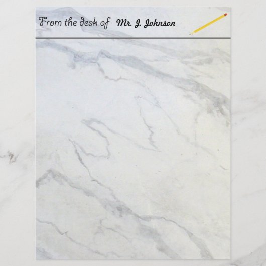 Lettre À En-tête Affaires, école, bureau, en-tête (Devant)