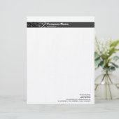 Lettre À En-tête Bande Photo v2 - Clavier d'ordinateur (Debout devant)