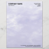 Lettre À En-tête Ciel Texture 01 Purple clair (Devant)