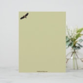 Lettre À En-tête Cool Bald Eagle Wildlife Collection (Debout devant)