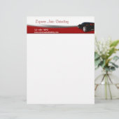 Lettre À En-tête Détail du lavage de voiture (Debout devant)