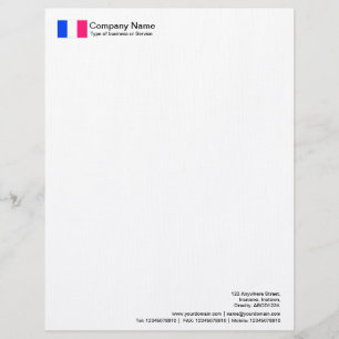 Lettre À En-tête Drapeaux - France