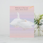 Lettre À En-tête en-tête avec nom (Debout devant)