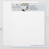 Lettre À En-tête En-tête comptable (Devant / Derrière)