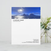 Lettre À En-tête En-tête de grande image - Îles (Debout devant)