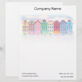 Lettre À En-tête En-tête de la ville (Devant / Derrière)