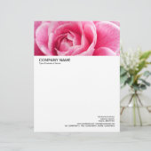 Lettre À En-tête En-tête grande image - Camelia rose (Debout devant)
