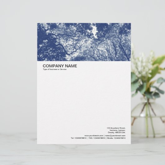 Lettre À En-tête En-tête grande image - Canopée en bois 02 (Debout devant)