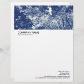 Lettre À En-tête En-tête grande image - Canopée en bois 02 (Devant / Derrière)