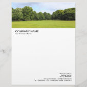 Lettre À En-tête En-tête grande image - Dans le parc 02 (Devant)