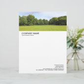 Lettre À En-tête En-tête grande image - Dans le parc 02 (Debout devant)