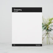 Lettre À En-tête En-tête professionnelle (Debout devant)