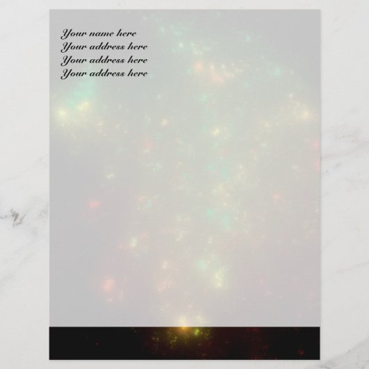 Lettre À En-tête Espace vert (Devant)