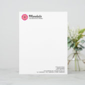 Lettre À En-tête Kaleidoscopic Mandala 05 (Debout devant)