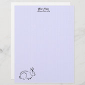 Lettre À En-tête Lapin d'art en ligne (Devant / Derrière)