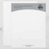 LETTRE À EN-TÊTE LETTRE DU BUREAU DU DROIT (Devant / Derrière)