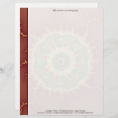 Lettre À En-tête Matilda21a - Art fractal (Devant / Derrière)