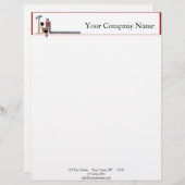 Lettre À En-tête Outils de bricoleur (Devant / Derrière)