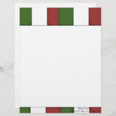 Lettre À En-tête Papeterie mignonne (Devant / Derrière)