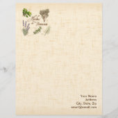 Lettre À En-tête Papier à lettres Herbes de Provence (Devant)