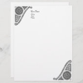 LETTRE À EN-TÊTE RENAISSANCE (Devant / Derrière)