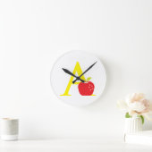 Lettre A Horloge initiale (Maison)