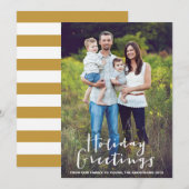 LETTRE À LA MAIN DES VACANCES | CARTE PHOTO VACANC (Devant / Derrière)