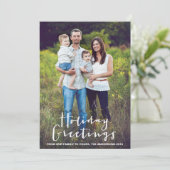 LETTRE À LA MAIN DES VACANCES | CARTE PHOTO VACANC (Debout devant)