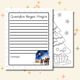 Lettre à la page de coloriage blanc des trois homm
