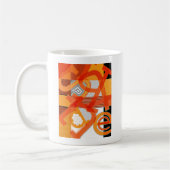 Lettre Abstraite moderne Mug d'art par Heard_ (Gauche)