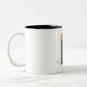 Lettre alphabet Boho B - mug