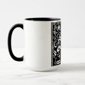 Lettre alphabet de style Renaissance I sur Mug (Gauche)