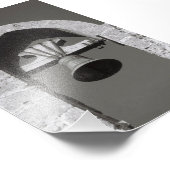 LETTRE Alphabet Photographie A4 Noir et Blanc 4x6 (Coin)